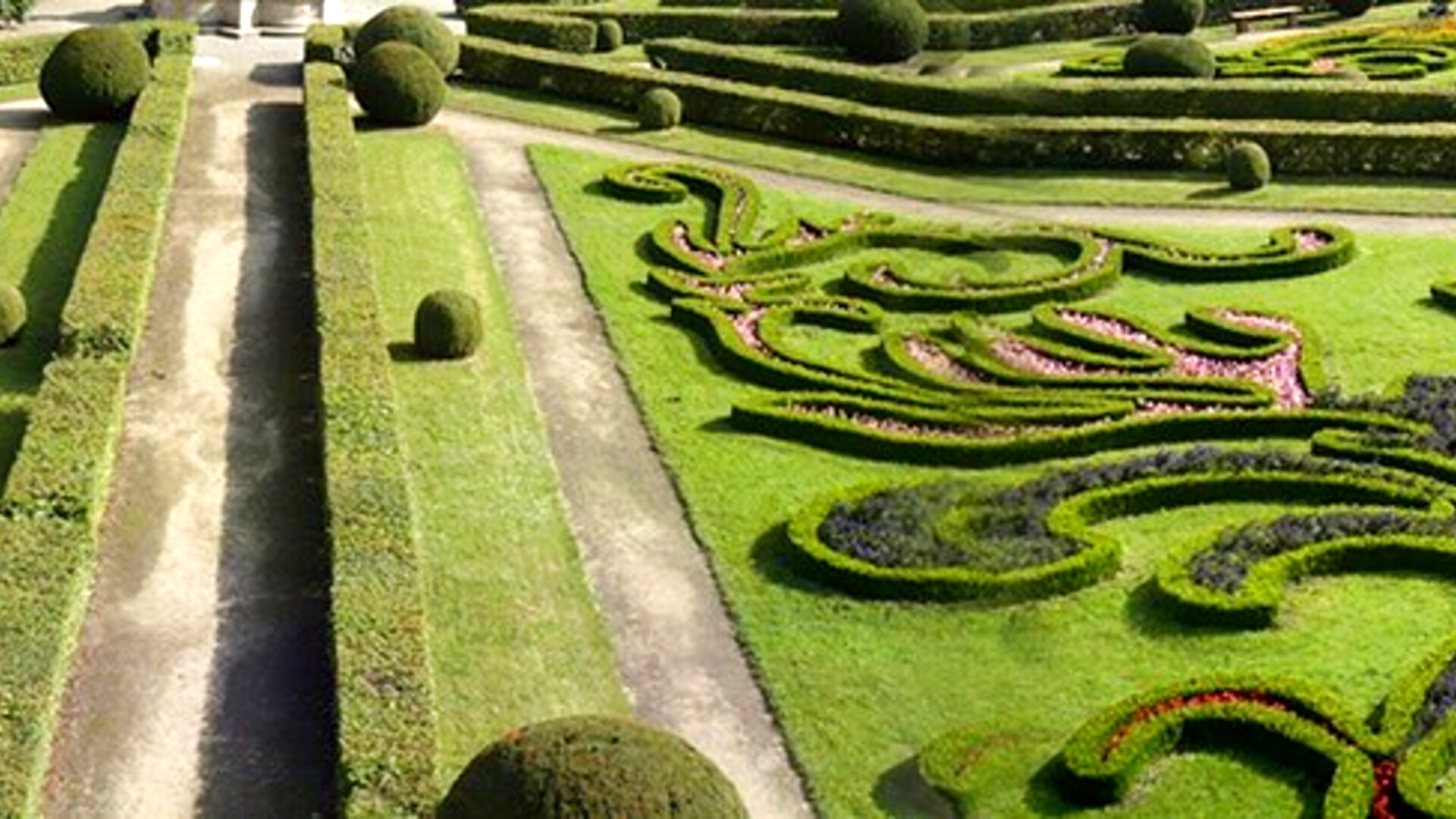 Flower Garden in Kroměříž
