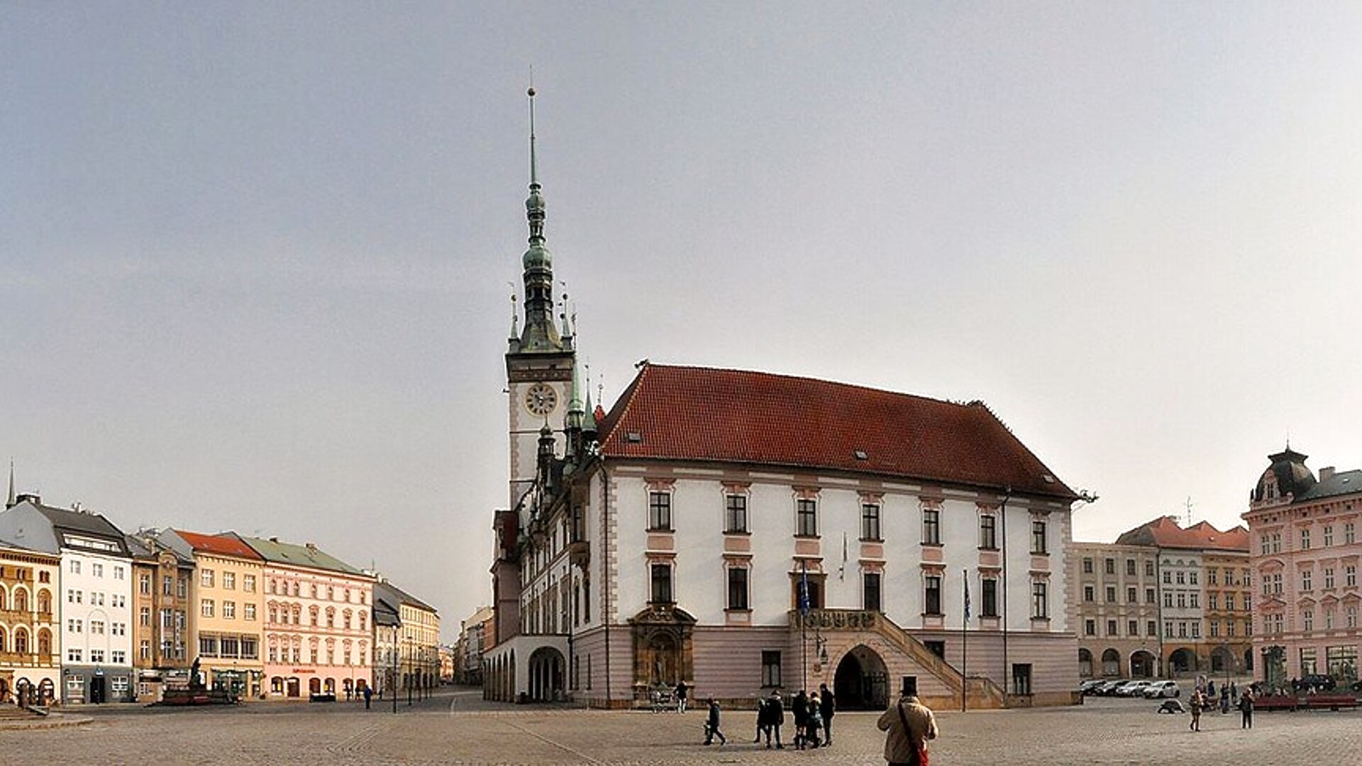 Olomouc Upper Square and historic town hall