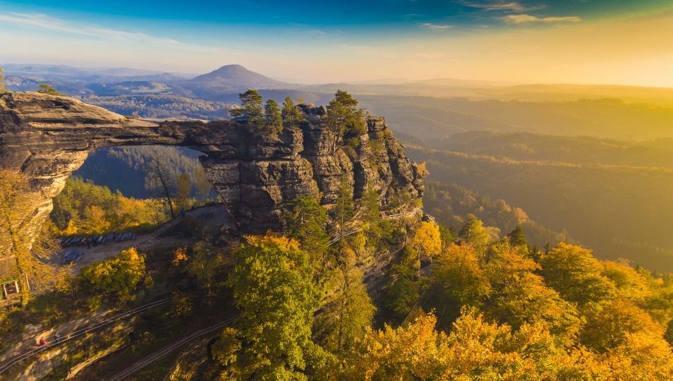 Pravčická Gate in Bohemian Switzerland, Czechia